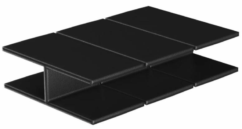 Соединительный элемент для клумб 25x150, 180° купить в Тест