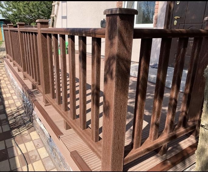 Перила FAYNAG ДПК WOOD венге купить в Тест