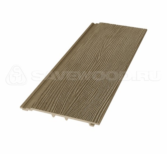 Сайдинг из дпк savewood sw-cedrus радиальный распил тик купить в Тест