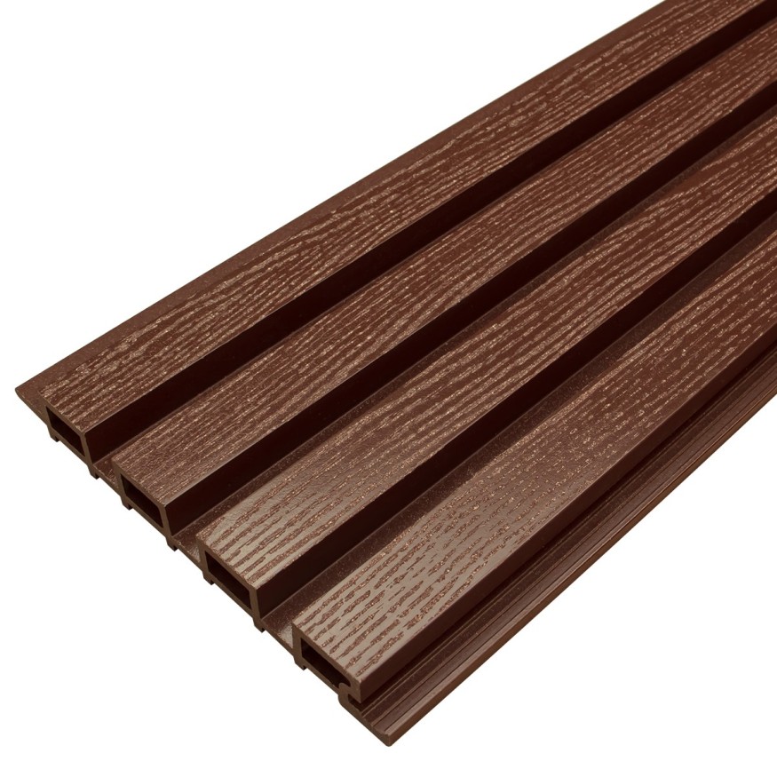 Фасадная доска из ДПК Faynag Wood Рейка Шоколад купить в Тест