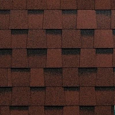 Двухслойная ламинированная черепица Shinglas, серия Фазенда – Красный купить в Тест