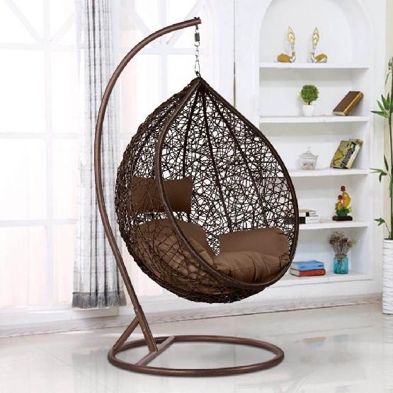 Кресло Подвесное из искусственного ротанга AFM-168A-XL Brown купить в Тест