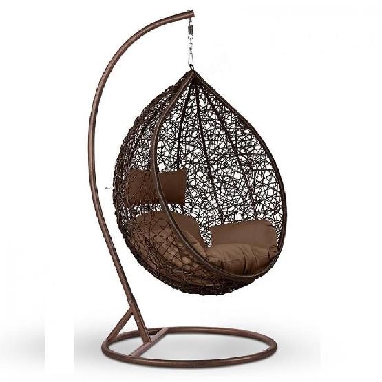 Кресло Подвесное из искусственного ротанга AFM-168A-XL Brown купить в Тест