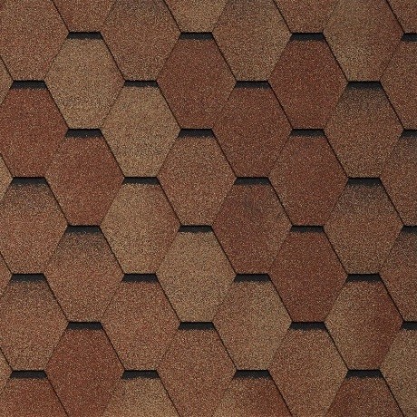 Гибкая черепица Tegola VENETO terracotta 206 купить в Тест