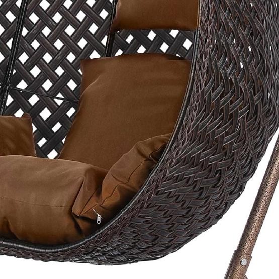 Кресло Подвесное из искусственного ротанга AFM-250B-XL Brown купить в Тест