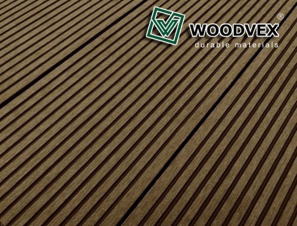 Террасная доска из ДПК WOODVEX Select Венге купить в Тест