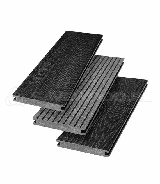 Террасная доска SW Fraxinus (R) полнотелая «SaveWood» Черный купить в Тест