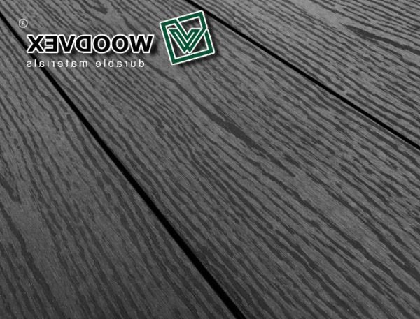 Террасная доска из ДПК WOODVEX Select Графит купить в Тест