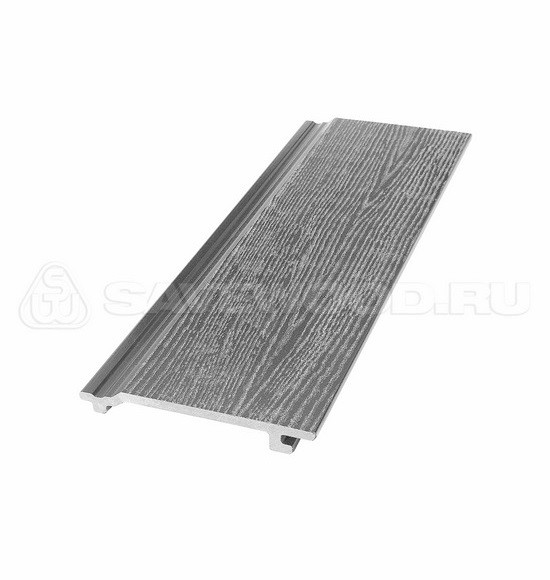 Сайдинг из дпк savewood sw-sorbus радиальный распил пепельный купить в Тест