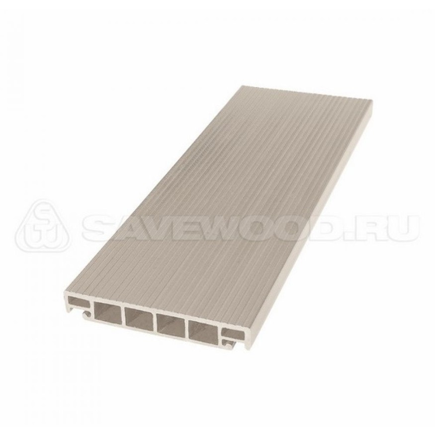 Террасная доска из ДПК SW-Salix «SaveWood» бежевый купить в Тест