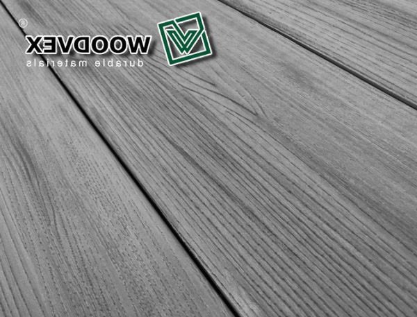 Террасная доска из ДПК WOODVEX Select Серый дым купить в Тест