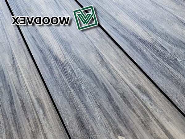 Террасная доска из ДПК WOODVEX Select Бело-серый купить в Тест