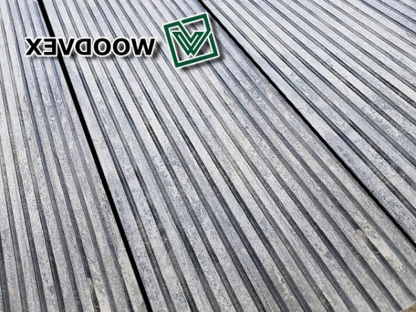 Террасная доска из ДПК WOODVEX Select Бело-серый купить в Тест