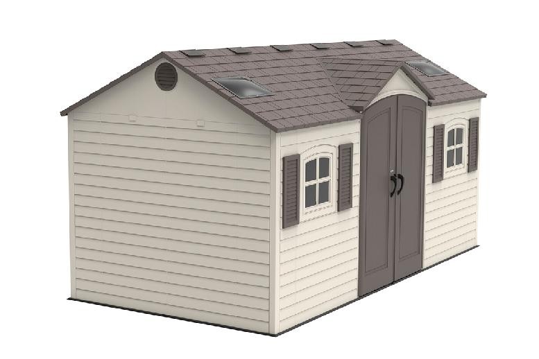 Сарай пластиковый LifeTime 15x8 DD купить в Тест