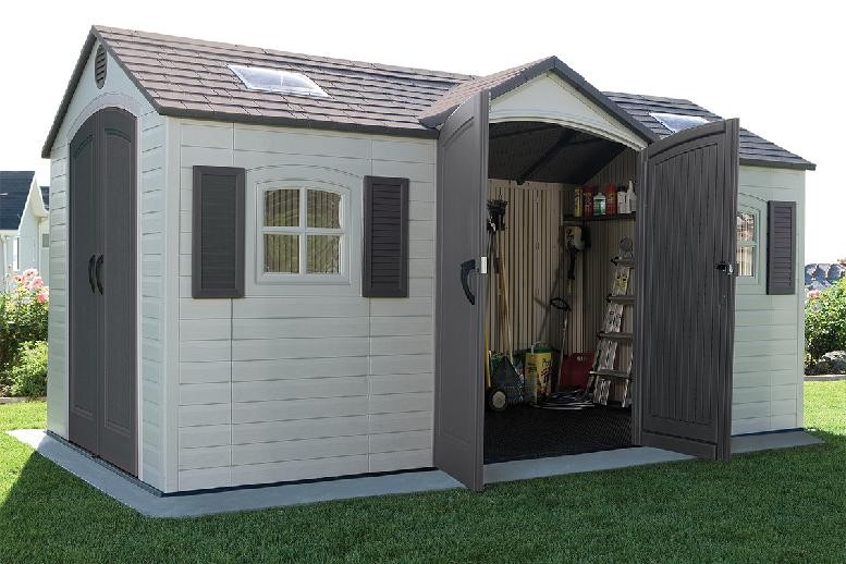 Сарай пластиковый LifeTime 15x8 DD купить в Тест