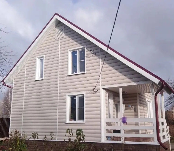 Сайдинг &amp;quot;blockhouse&amp;quot; под бревно, Престиж ВН-01, бежевый купить в Тест