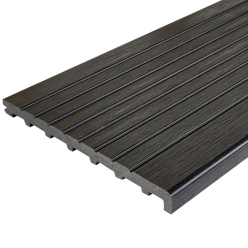 Ступень ДПК Latitudo Step-320 Графит Полнотелая купить в Тест