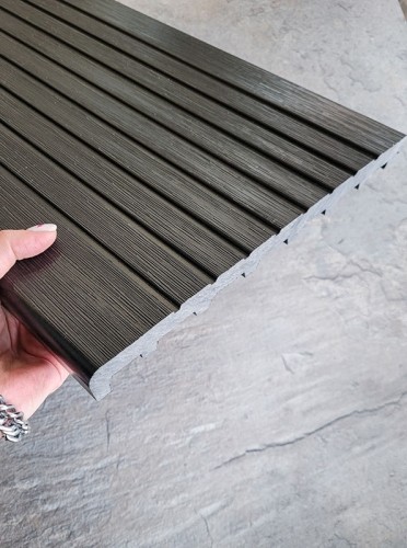 Ступень ДПК Latitudo Step-320 Графит Полнотелая купить в Тест