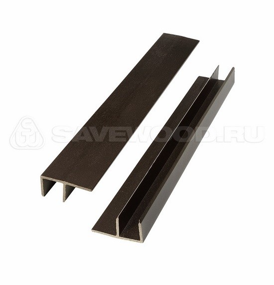 F-профиль ДПК Savewood – Тёмно-коричневый купить в Тест