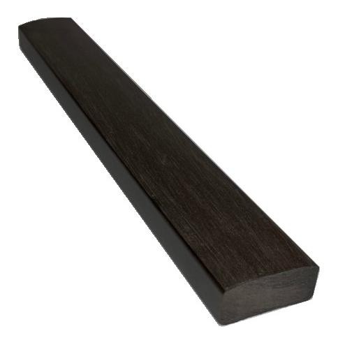 Лавочный брус Ecodecking Некст полнотелый брашированный 70х35 венге купить в Тест