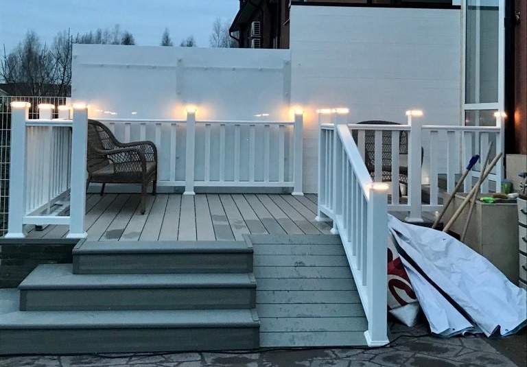 Балясина ДПК  GardenParkett Белый купить в Тест