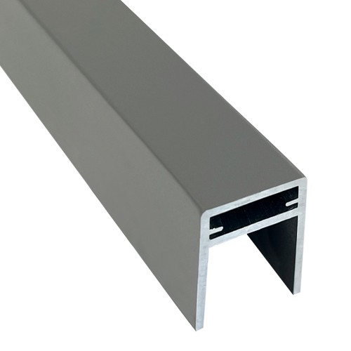 П-профиль Алюминиевый EasyDecking 35x25 Серый купить в Тест