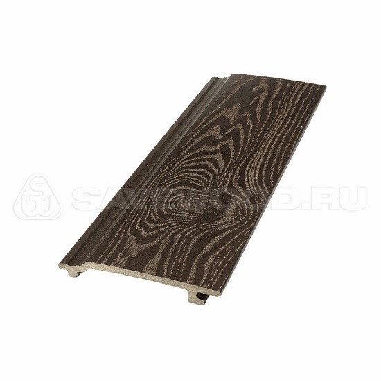 Сайдинг из дпк savewood sw-sorbus тангенциальный распил темно-коричневый купить в Тест
