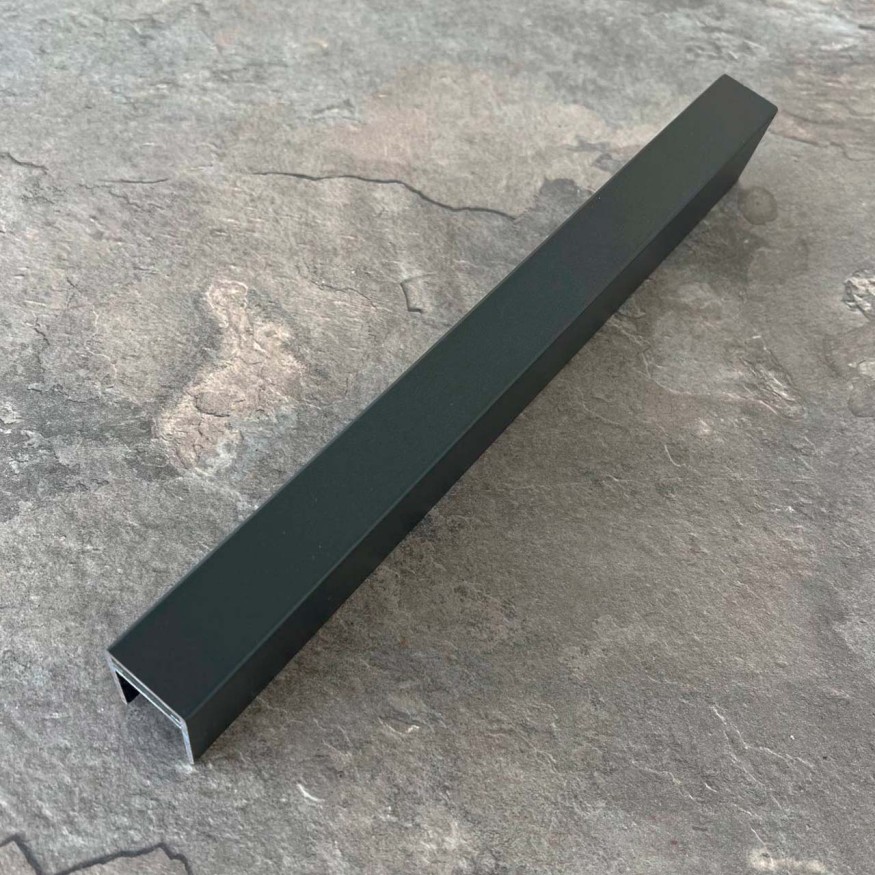 П-профиль Алюминиевый EasyDecking 35x25 Черное дерево купить в Тест