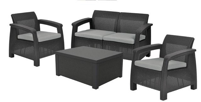 Комплект Corfu box set со столиком-ящиком для подушек (Европа) купить в Тест