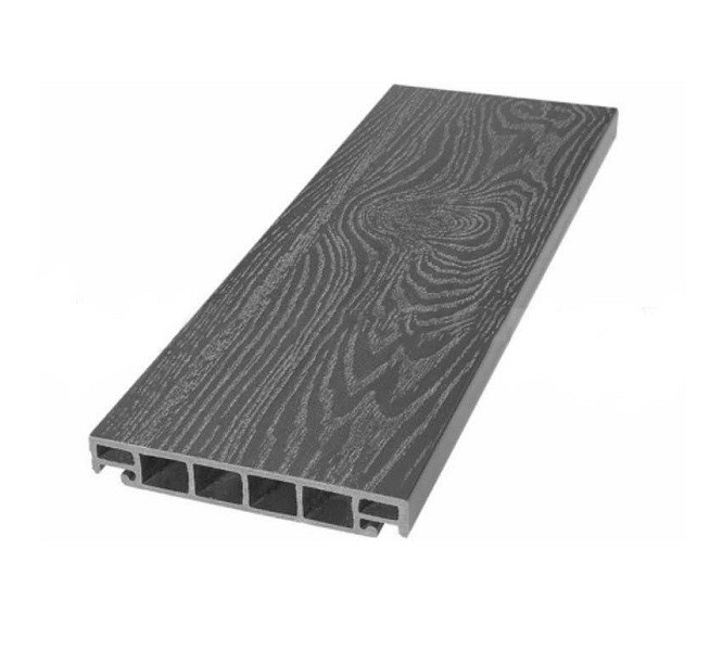 Террасная доска из ДПК SW Salix (T) 2D графит купить в Тест