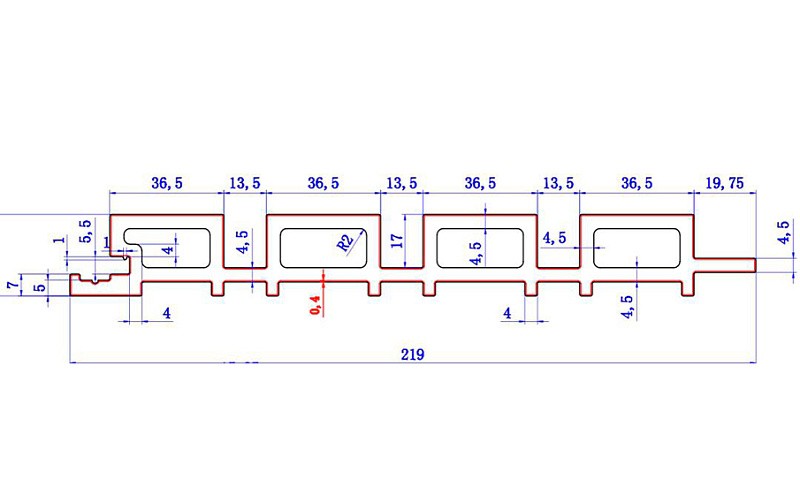Стеновая панель CM Decking CM Wall, WHITE (Белый) купить в Тест