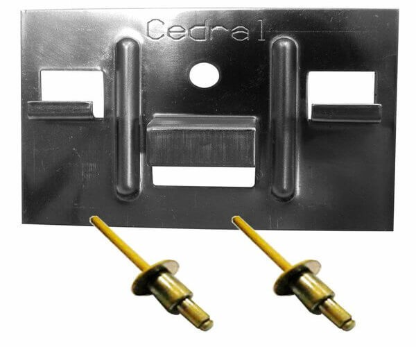 КЛЯММЕР + ЗАКЛЁПКА ДЛЯ CEDRAL CLICK 250 ШТ купить в Тест
