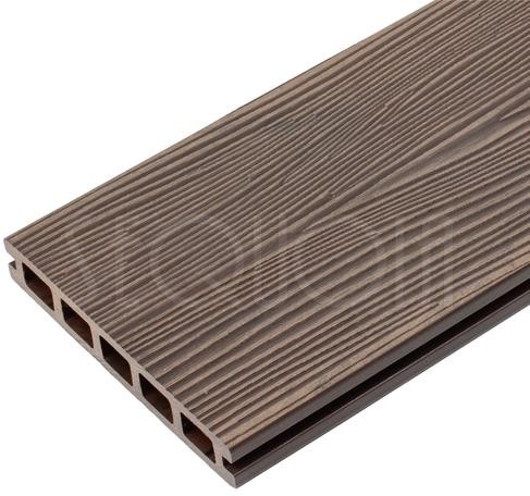 Доска террасная ДПК 3D SEQUOIA DUAL WOOD BROWN купить в Тест