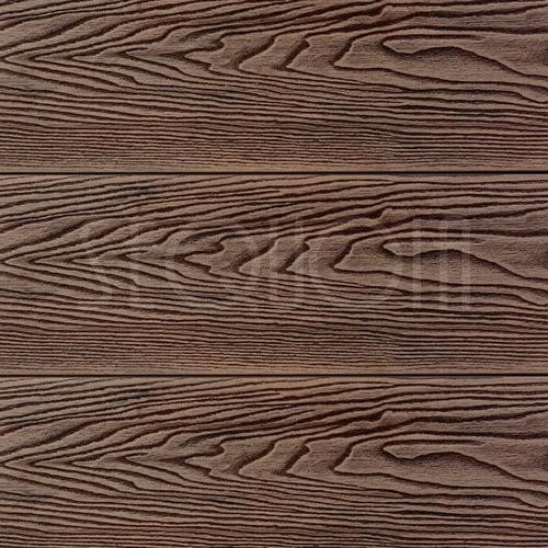 Доска террасная ДПК 3D SEQUOIA DUAL WOOD BROWN купить в Тест