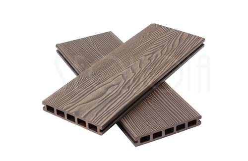 Доска террасная ДПК 3D SEQUOIA DUAL WOOD BROWN купить в Тест