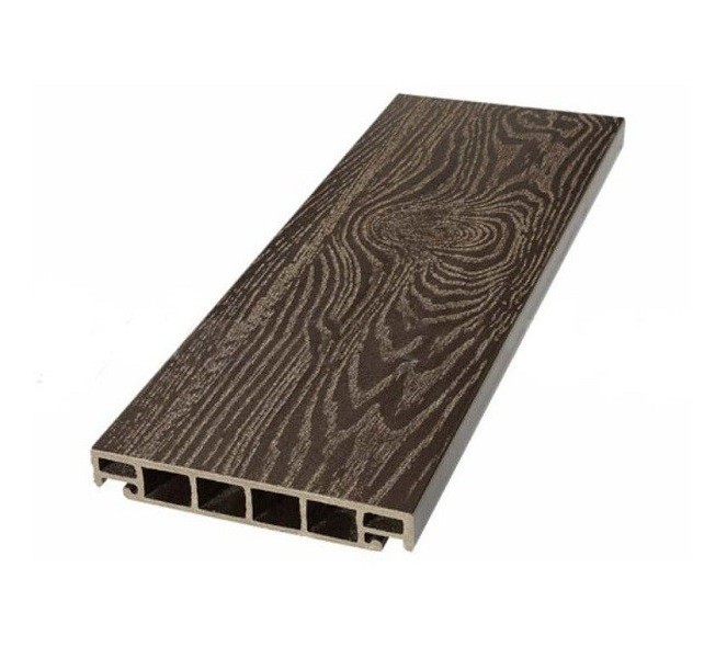 Террасная доска из ДПК SW Salix (T) 2D тёмно-коричневый купить в Тест
