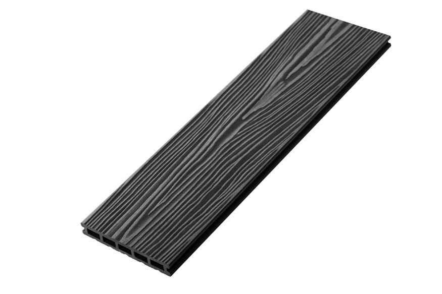 Террасная доска из ДПК RusDecking Unodeck Mogano - Графит купить в Тест