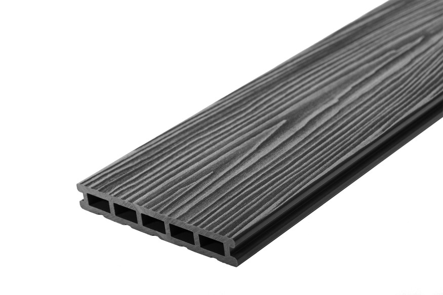 Террасная доска из ДПК RusDecking Unodeck Mogano - Графит купить в Тест