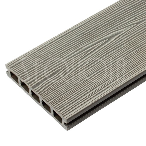 Доска террасная ДПК 3D SEQUOIA DUAL WOOD GRAY купить в Тест