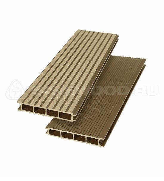 Террасная доска из ДПК SW Ulmus «SaveWood» тик купить в Тест