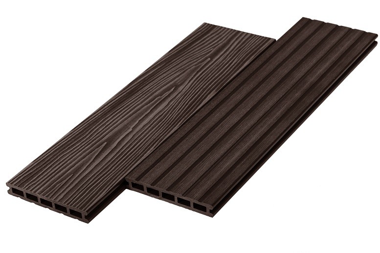 Террасная доска из ДПК RusDecking Unodeck Mogano - Венге купить в Тест