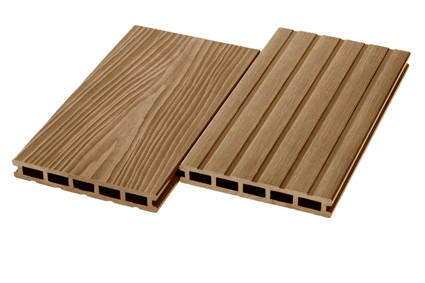 Террасная доска из ДПК RusDecking Unodeck Mogano - Орех купить в Тест