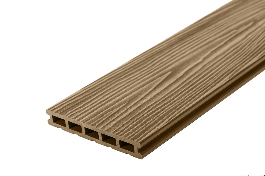 Террасная доска из ДПК RusDecking Unodeck Mogano - Орех купить в Тест