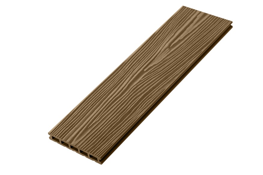 Террасная доска из ДПК RusDecking Unodeck Mogano - Орех купить в Тест