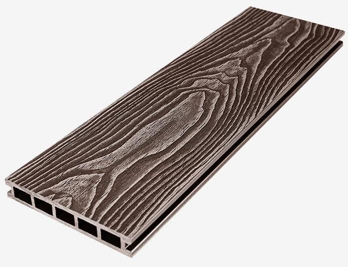 Террасная доска из ДПК RusDecking Unodeck Vintage - Венге купить в Тест