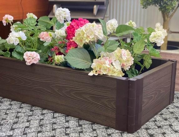 Доска для грядок и клумб из ДПК 3D, 25х150х2950 венге купить в Тест