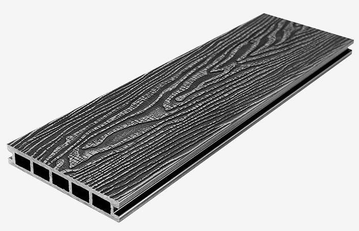Террасная доска из ДПК RusDecking Unodeck Vintage - Графит купить в Тест