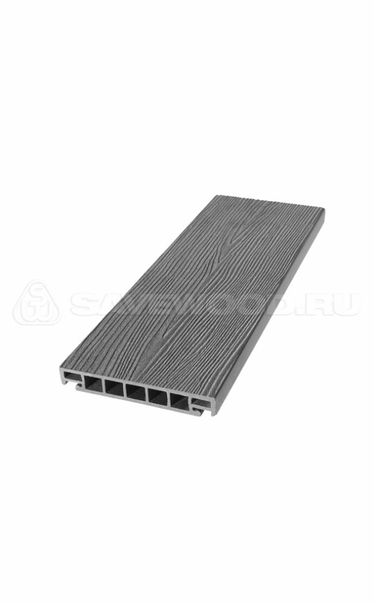 Террасная доска из ДПК SW Salix (S) (R) пепельный купить в Тест