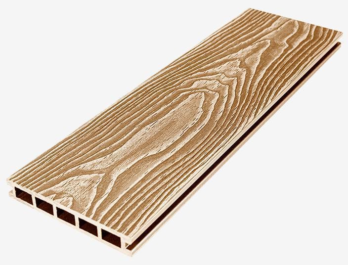 Террасная доска из ДПК RusDecking Unodeck Vintage - Орех купить в Тест