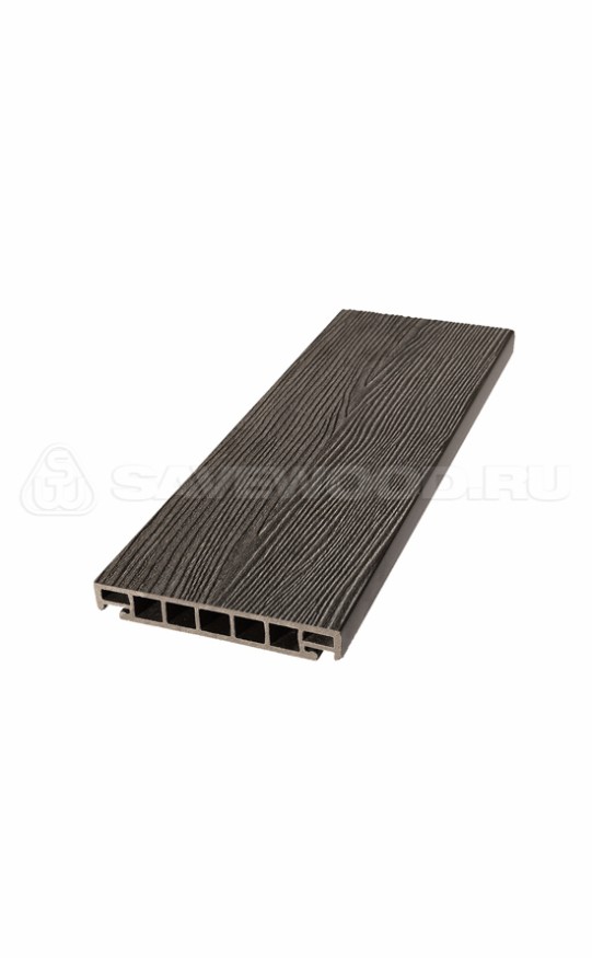 Террасная доска из ДПК SW Salix (S) (R) темно-коричневый купить в Тест